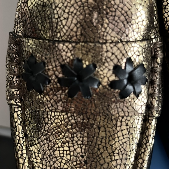 Jack Rogers Remy Loafer - Gold 7 1/2 NIB - Picture 4 of 8